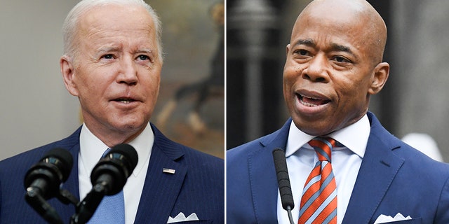 President Biden met with New York City Mayor Eric Adams earlier this month and rolled out a plan to stop the flow of guns in the city, bolster law enforcement and increase funding for community policing. 