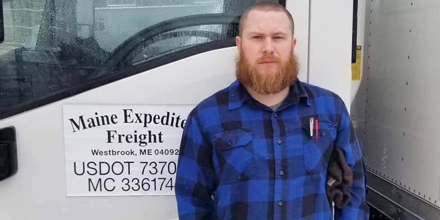 Maine Expedited Freight driver Brian Ilsley supports the Canada Freedom Convoy.