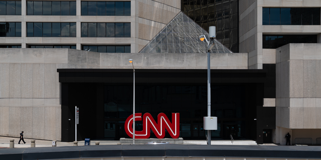 The CNN building in Atlanta, Georgia.