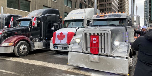 Truckers convoy in Ottawa, Canada