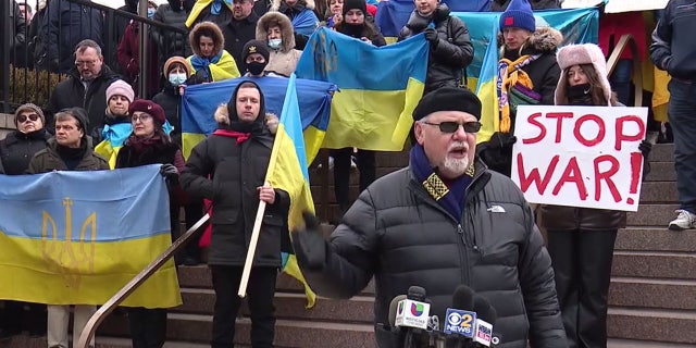 Those in attendance at the rally in Chicago on Thursday expressed concern and anger.