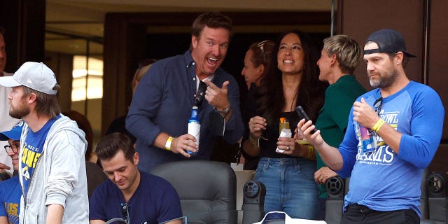 Chip and Joanna Gaines enjoy Super Bowl LVI.