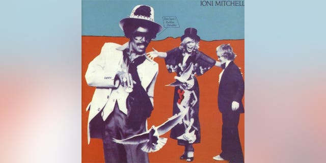 The cover of Joni Mitchell's album