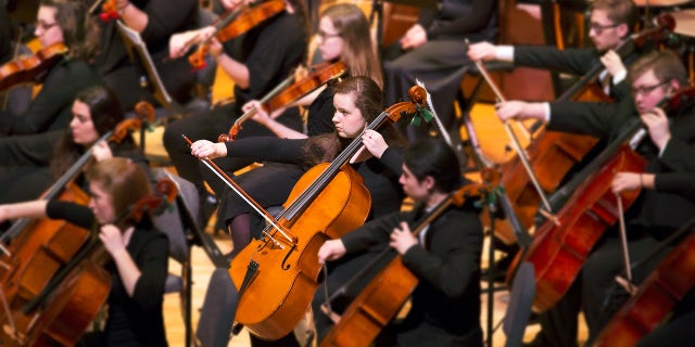 Elizabeth Howell was a cellist who performed with the Crane Symphony Orchestra.
