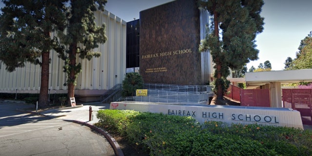 Fairfax High School in LA. (Google Maps)