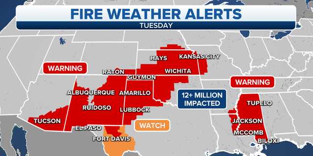 Fire weather alerts