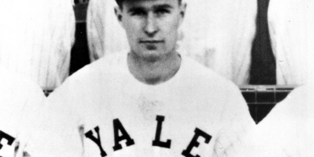 George H.W. Bush was captain of championship Yale baseball team, while completing college in 2-1/2 years after war service, Phi Beta Kappa, Economics, in 1948.