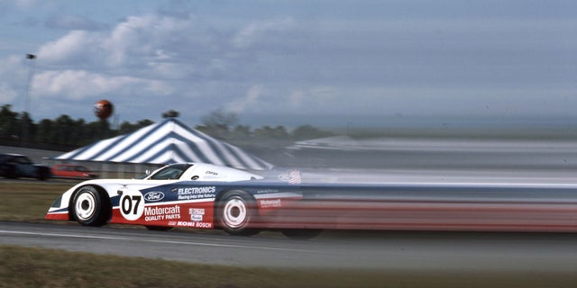 Jenner raced for several years during the 1980s in the IMSA sports car series.