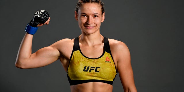 Ukrainian UFC Fighter Message for Putin: “F**K You, Bitch!” 1 Maryna Moroz of Ukraine poses for a post fight portrait backstage during the UFC Fight Night event at Wells Fargo Center on March 30, 2019 in Philadelphia, Pennsylvania.