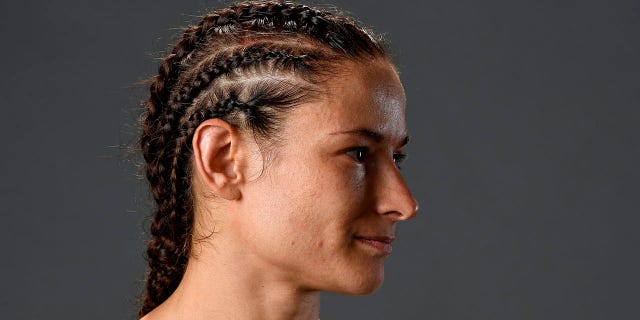 Ukrainian UFC Fighter Message for Putin: “F**K You, Bitch!” 3 Maryna Moroz of Ukraine poses for a post fight portrait backstage during the UFC Fight Night event at Wells Fargo Center on March 30, 2019 in Philadelphia, Pennsylvania.