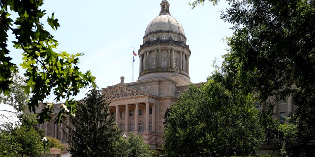 Kentucky State Capitol in Frankfort, Kentucky on July 29, 2019.