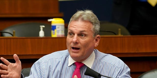 Rep. Buddy Carter asks questions during a House Energy and Commerce Subcommittee on Health on May 14, 2020 in Washington.