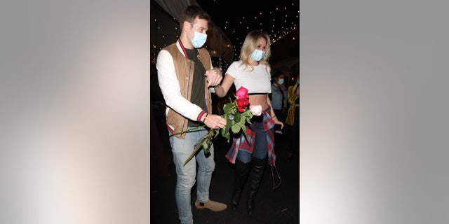 Shanna Moakler and Matthew Rondeau in happier times Feb. 24, 2021, in Los Angeles.