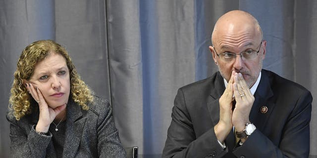 Democrat Reps. Debbie Wasserman Schultz and Ted Deutch of Florida astatine a 2020 chat connected solutions to combat nan emergence successful antisemitic incidents.