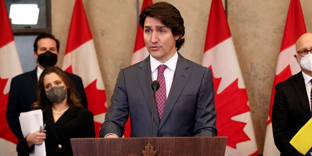 Trudeau de Canadá reprendido por algunos miembros del Parlamento Europeo por el trato a los manifestantes en el convoy