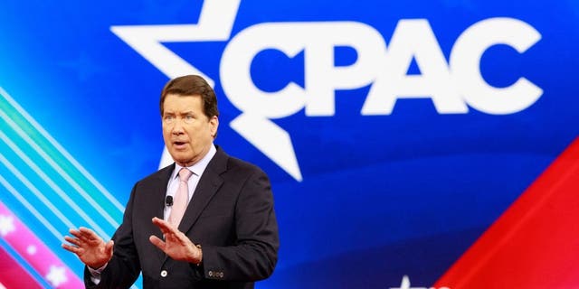 Sen. Bill Hagerty, a Republican from Tennessee, speaks during the Conservative Political Action Conference (CPAC) in Orlando, Florida, U.S., on Friday, Feb. 25, 2022. Launched in 1974, the Conservative Political Action Conference is the largest gathering of conservatives in the world. (Photographer: Tristan Wheelock/Bloomberg via Getty Images)