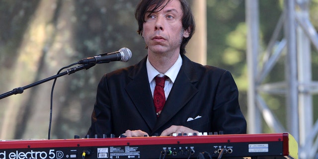 Singer Dallas Good of The Sadies performs onstage during the Hardly Strictly Bluegrass music festival at Golden Gate Park on October 7, 2017, in San Francisco, California.