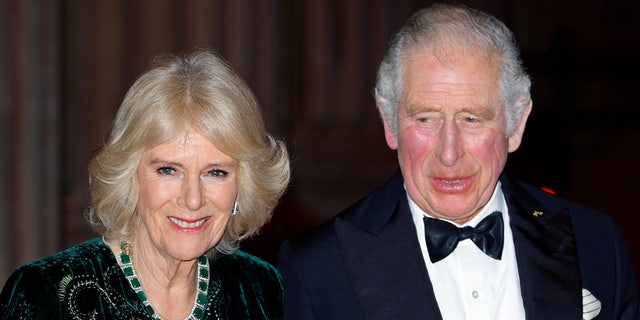 Camilla, Duchess of Cornwall and Prince Charles, Prince of Wales attended a reception to celebrate the British Asian Trust at the British Museum on February 9, 2022 in London, England. 