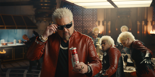Guy Fieri becomes the mayor of the Land of Flavors in his new commercial.