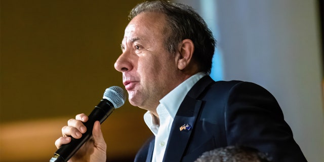 Nevada gubernatorial candidates jockey for Trump endorsement in crowded primary 4 Guy Nohra speaks during the Republican Nevada gubernatorial debate.