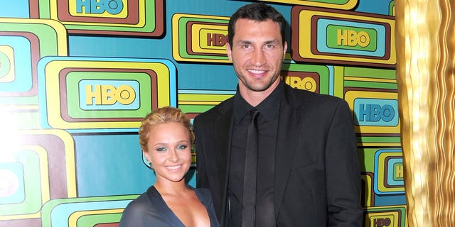 Hayden Panetierre and her ex Vladimir Klitschko.