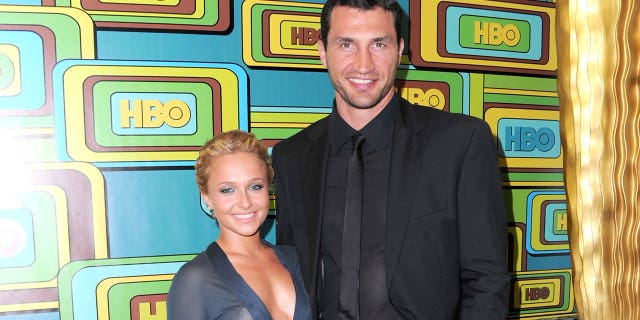 Hayden Panetierre and her ex Vladimir Klitschko.