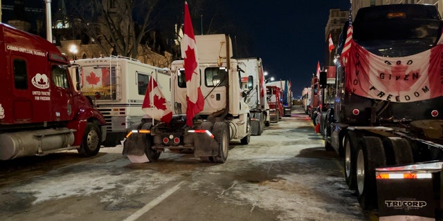 For over two weeks, trucks have lined the streets outside the Parliament of Canada in Ottawa