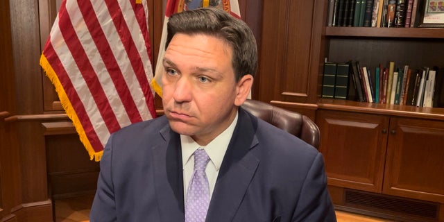 Ron DeSantis sat down with Fox News Digital in Tallahassee.