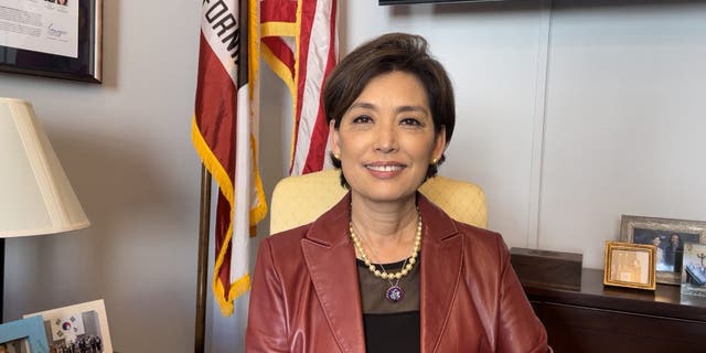 Rep. Young Kim, R-Calif, speaks with Fox News Digital about Harvard's admissions policies, which she says unfairly discriminates against Asian Americans.