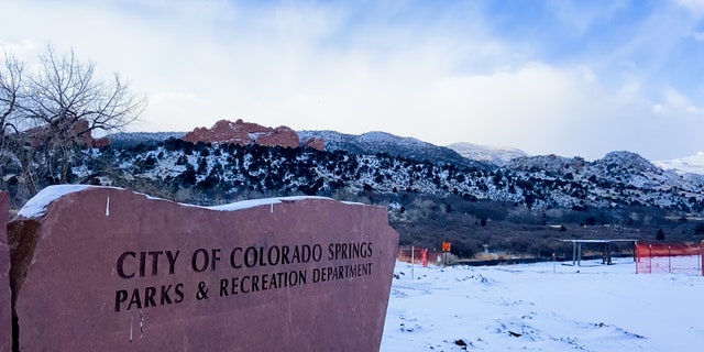 Garden of the Gods located in Colorado Springs, Colorado
