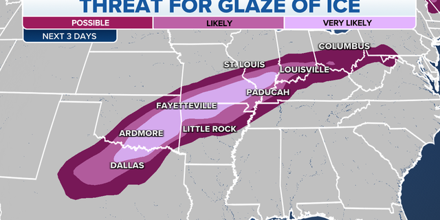 Ice glaze threat