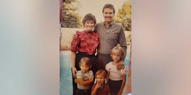 Fred Rose and his family in an undated photo taken by his stepfather.