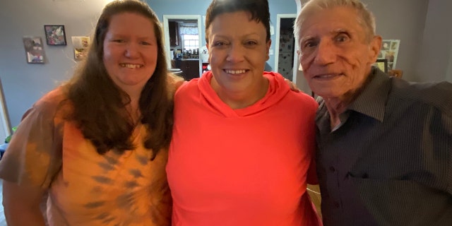 Rodney Lincoln (right) with his daughter Kay Lincoln (left) and Melissa DeBoer (center).