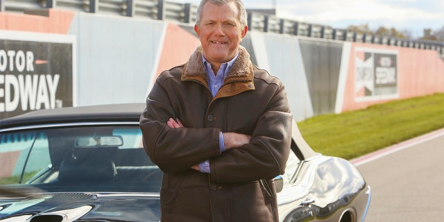 This November 2021 image made from video provided by his gubernatorial campaign shows Kevin Rinke, a former owner of Detroit-area car dealerships.