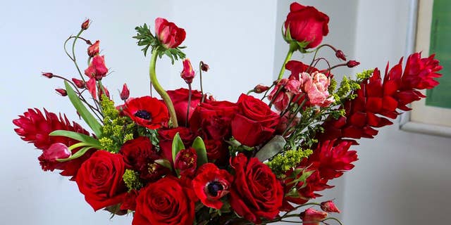 Marie's Blooms has a variety of bouquets available for Valentine's Day.
