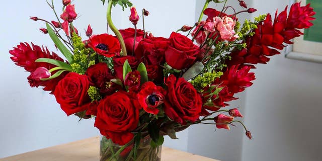 Marie's Blooms offers a variety of bouquets for Valentine's Day.