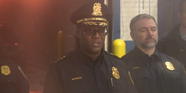 No police personnel or bystanders in the lobby were wounded, Milwaukee police Chief Jeffrey Norman told local media. The suspect was taken to a hospital for treatment.