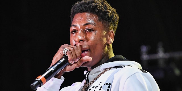 NBA YoungBoy performs during Lil WeezyAna at Champions Square on Aug. 25, 2018, in New Orleans, Louisiana.