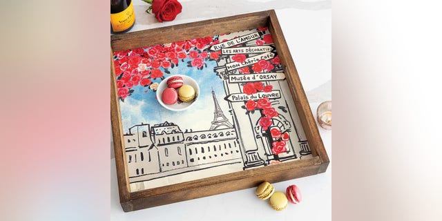 Olive &amp; Cocoa Rue De L’amour Tray