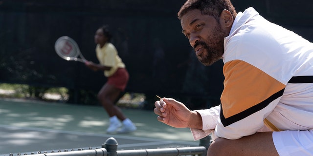 This image released by Warner Bros. Pictures shows Will Smith in a scene from "King Richard."