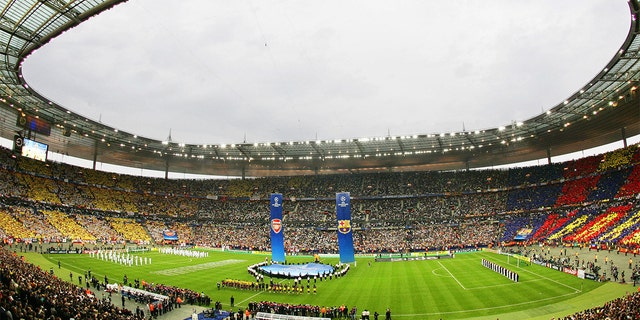 FILE - The Stade de France last hosted the UEFA Champion's League final in May 2006, when Barcelona defeated Arsenal.