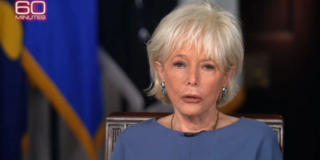 "60 Minutes" correspondent Lesley Stahl during an interview with former President Donald Trump during his presidency.