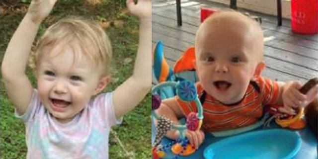 Scarlett has blonde hair and brown eyes, is 2 feet, 8 inches tall and weighs just 26 pounds, according to authorities. Adonis has blue eyes and barely any hair yet, but photos show it’s blonde. He is 2 feet, 5 inches tall and weighs about 21 pounds. 