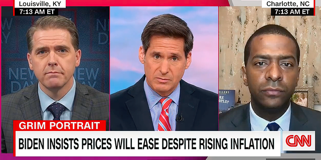 John Berman (centro) co-anchors CNN’s "Nuovo giorno" alongside Brianna Keilar.
