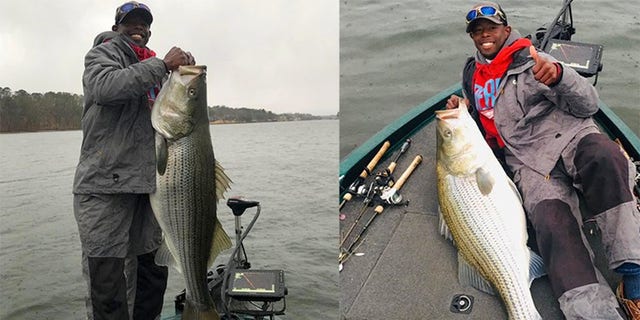 Stephen Tyson Jr was fishing for black bass when he caught a fish he thinks could have been a state record.