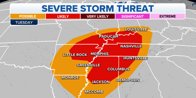 Severe storm threat