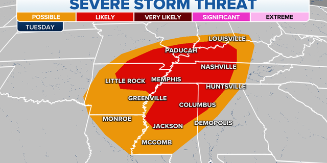 Severe storm threat