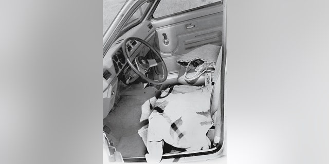 Shari Smith's car at the time of the abduction.