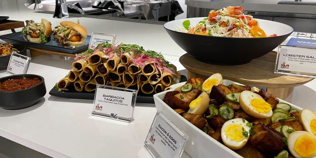 Super Bowl 2022: SoFi Stadium gears up for packed house to watch Rams-Bengals battle for NFL championship 6 Some of the food offerings SoFi Stadium has on its menu.