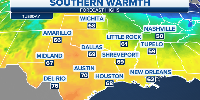 Southern warmth